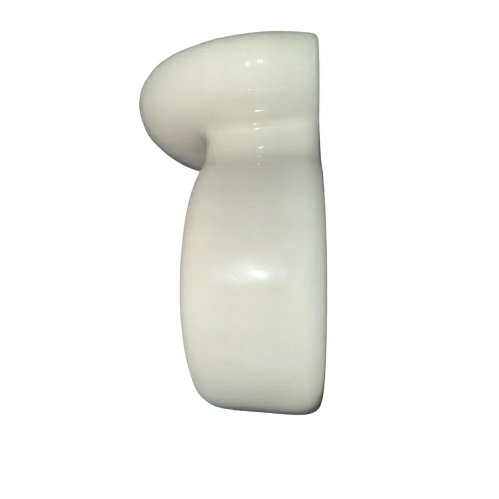 Vintage ceramic cup holder attaches to wall